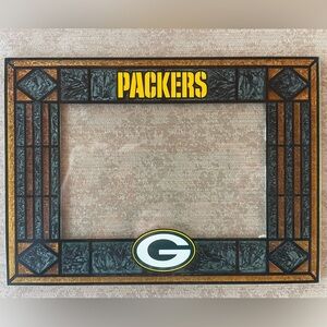 Packers Fan Picture Frame - Black and Yellow